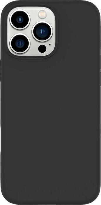 eSTUFF Infinite Riga Silicone Cover für Apple iPhone 16 Pro schwarz