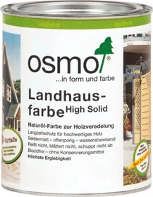 Osmo Landhausfarbe 2735 außen lichtgrau, 750ml