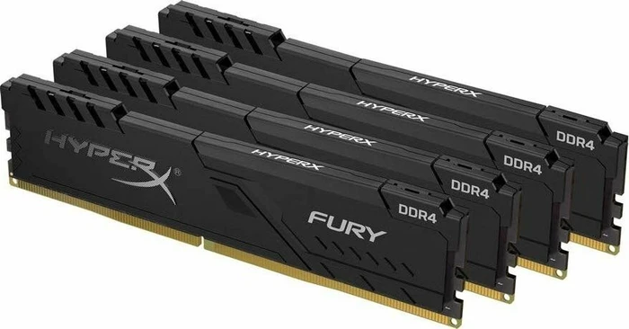 Kingston FURY schwarz UDIMM 128GB Kit, DDR4-3466, CL17-21-21, 2RX8