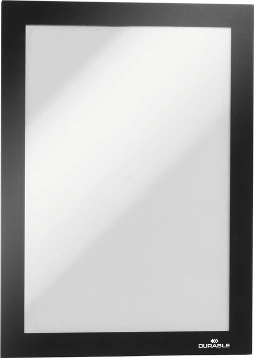 Durable Duraframe Magnetic Schutzrahmen, A5, schwarz, 5 Stück