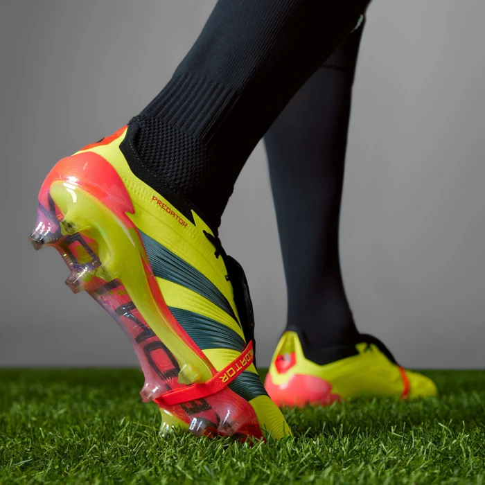 adidas Predator Elite Fold-Over Tongue FG team solar yellow 2/core black/solar red