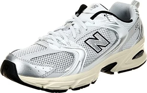 New Balance 530 white/silver metallic/black (Herren)