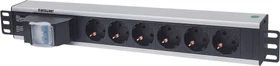 Intellinet 19" Steckdosenleiste, 6-fach, 250V, 1.8m