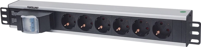Intellinet 19" Steckdosenleiste, 6-fach, 250V, 1.8m