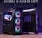 AeroCool Aero One Mini Frost, schwarz, Glasfenster Vorschaubild