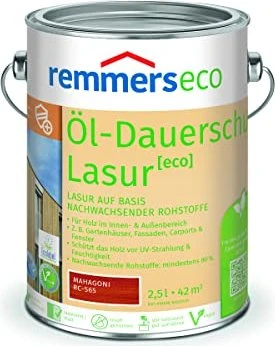 Remmers Öl-Dauerschutz-Lasur eco mahagoni, 2.5l