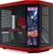 Hyte Y70 Touch Infinite Black Cherry, rot/schwarz, Display der 3. Generation, Glasfenster Vorschaubild