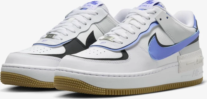 Nike Air Force 1 Shadow white/black/photon dust/royal pulse (Damen)