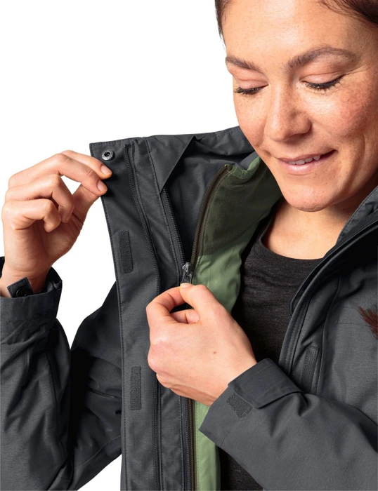 Vaude Skomer 3in1 II Funktionsjacke phantom black (Damen)