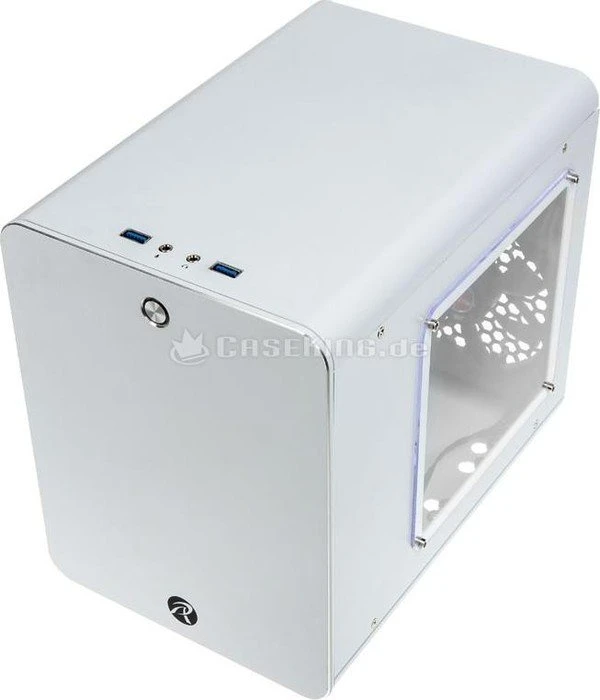 Raijintek Metis weiß, Acrylfenster, Mini-ITX
