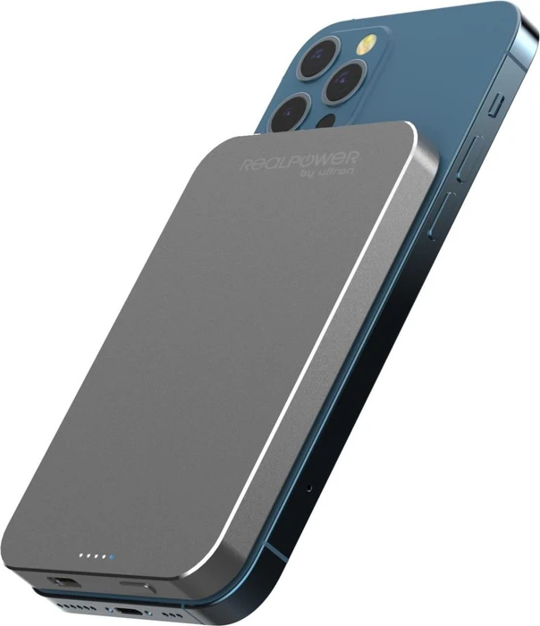 Ultron Powerbank RealPower PB-5000 Mag grau