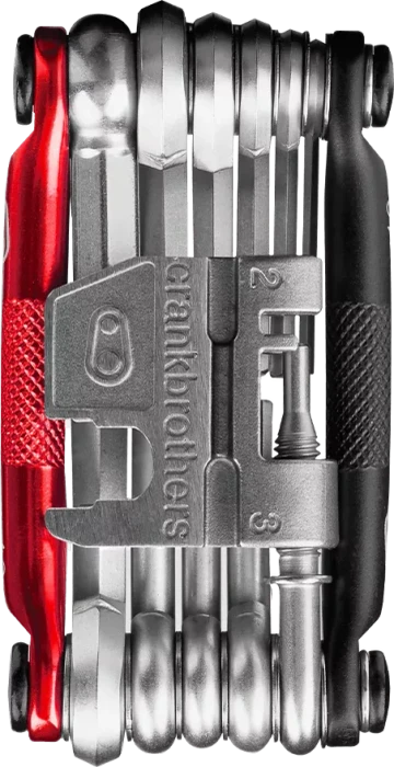 CrankBrothers M17 Miniwerkzeug schwarz/rot