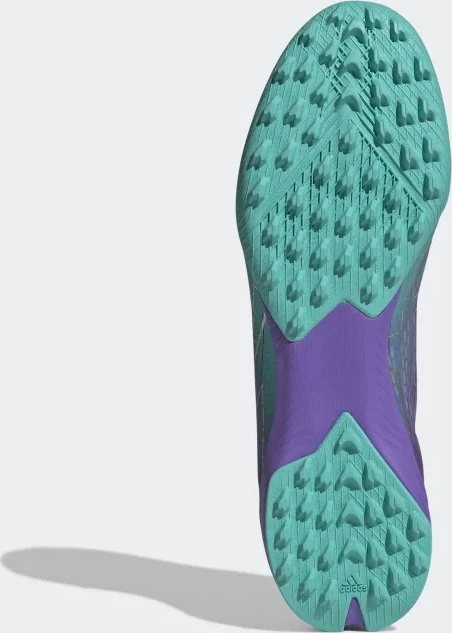 adidas X Speedflow.3 TF purple rush/silver metallic/mint rush