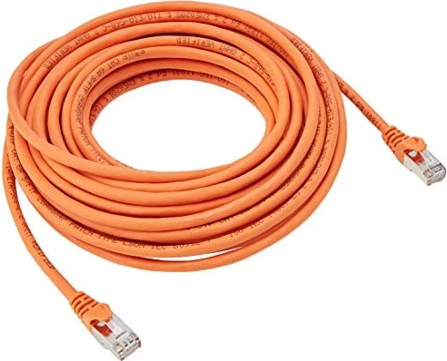 Equip Patchkabel, Cat6a, S/FTP, RJ-45/RJ-45, 10m, orange