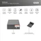 Digitus Industrial Railmount Gigabit PoE-Extender, 5x RJ-45, 60W PoE++ PD Vorschaubild