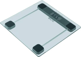ECG OV 137 Glass digitale Personenwaage