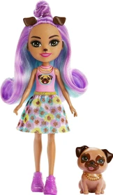 Mattel Enchantimals - City Tails - Penna Pug & Trusty