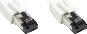 Good Connections RNS Patchkabel, Cat8.1, S/FTP, RJ-45/RJ-45, 5m, weiß