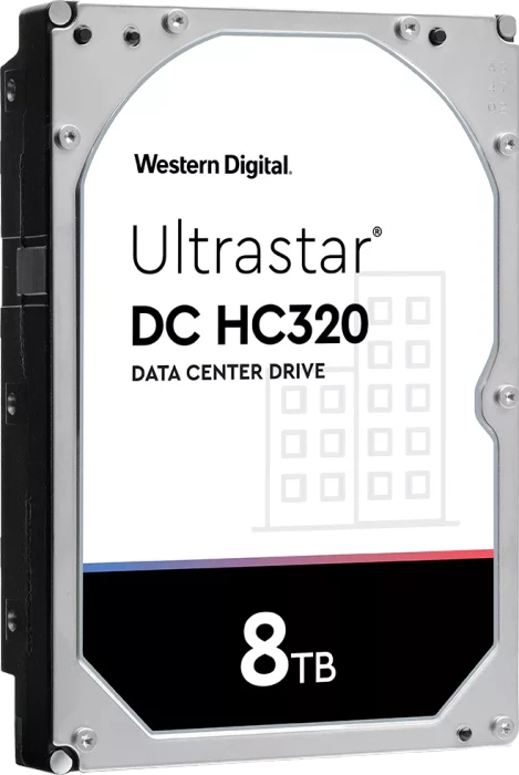 Western Digital Ultrastar DC HC320 8TB, SE, 24/7, 512e / 3.5" / SATA 6Gb/s