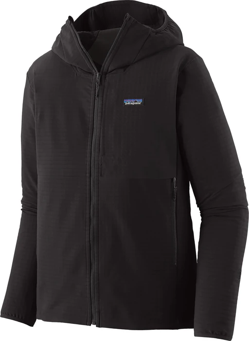 Patagonia R1 TechFace Hoody Funktionsjacke schwarz (Herren)