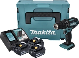 Makita DHP482RF3J Akku-Schlagbohrschrauber inkl. MAKPAC + 3 Akkus 3.0Ah
