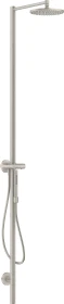 Hansgrohe Axor Starck Duschsäule mit Thermostat und Kopfbrause 240 1jet edelstahloptik