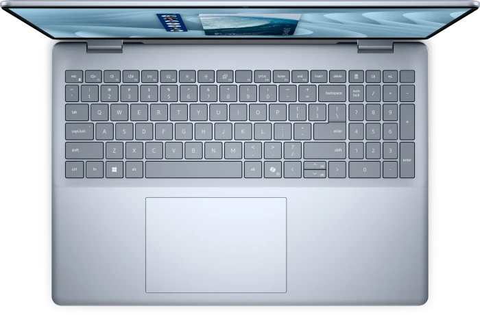 Dell 16 Plus 2-in-1 DB06250, Ice Blue, Core Ultra 7 256V, 16GB RAM, 512GB SSD, DE