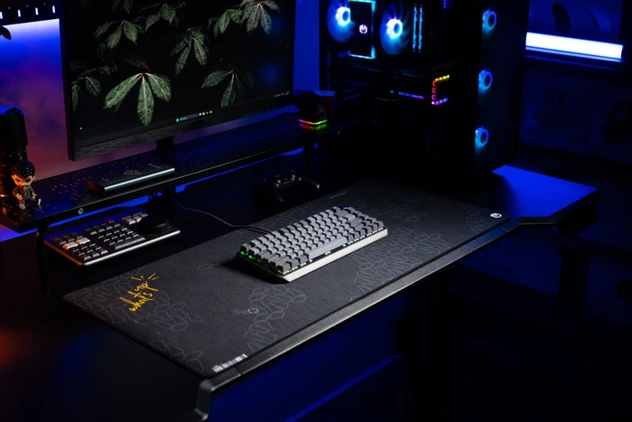 Endorfy Thock V2 75%, PBT, grau, LEDs RGB, hot-swap, Endorfy RED, USB, US