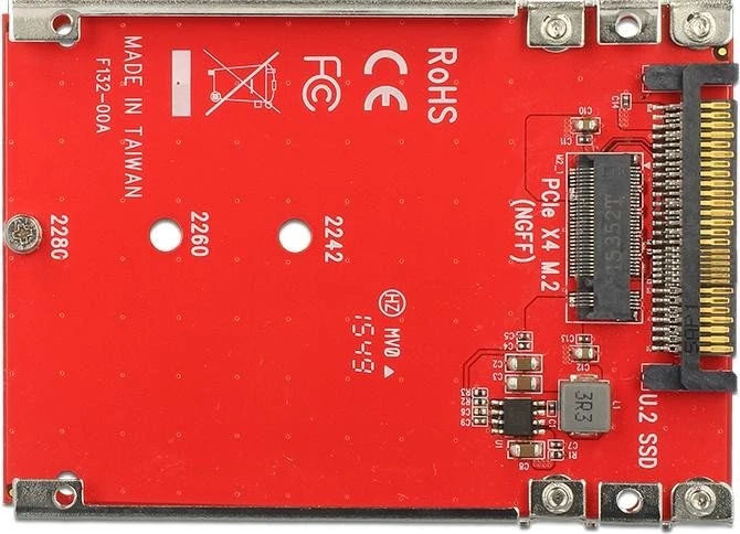 DeLOCK U.2 2.5" -> M.2 PCIe