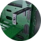 Thermaltake Core P6 TG Racing Green, Glasfenster Vorschaubild