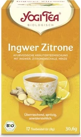 Yogi Tea Ingwer Zitrone Tee Beutel, 17 Stück