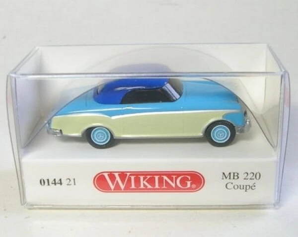 Wiking Klassik Edition MB 220 Coupé hellblau/perlweiß