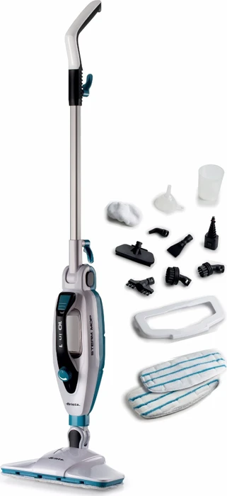 Ariete Steam Mop Foldable 10in1 Dampfbesen & Hand-Dampfreiniger