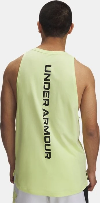 Under Armour Baseline Funktionsshirt ärmellos sonic yellow/black (Herren)