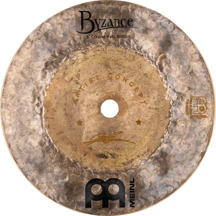 Meinl Artist Concept Model Benny Greb Crasher Hats 6"