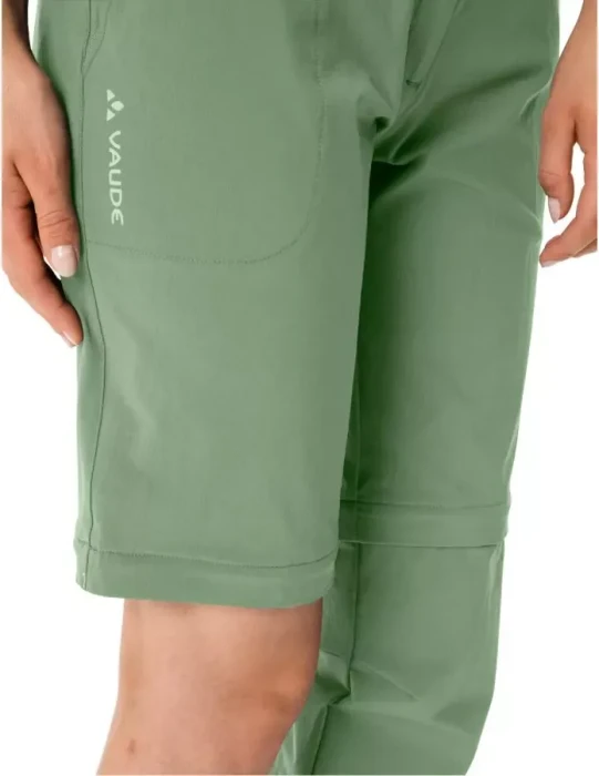 Vaude Farley Stretch Zip-Off Hose lang willow green (Damen)