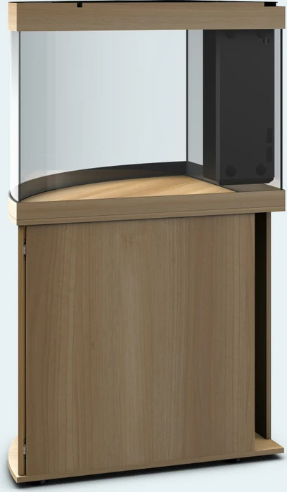 Juwel Trigon 350 LED Aquarium-Set mit Unterschrank, helles Holz/helles Holz, 350l