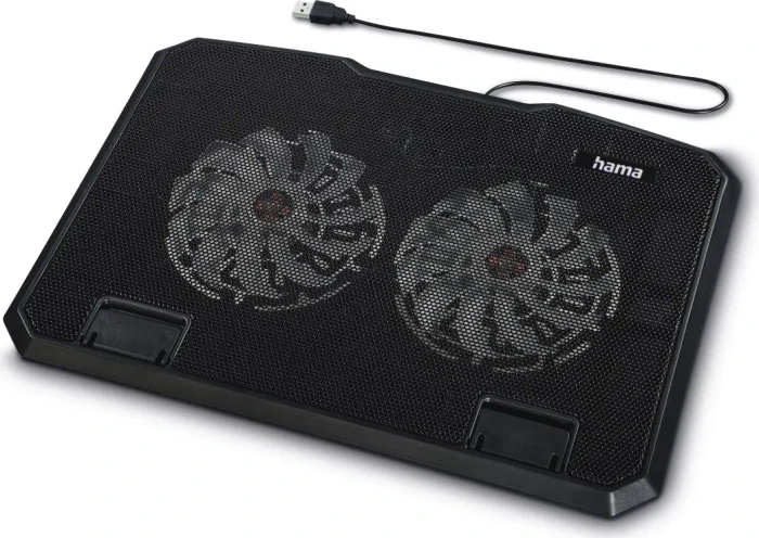 Hama Black Metal, Notebook-Stand/Notebook-Kühler 13.3-15.6"