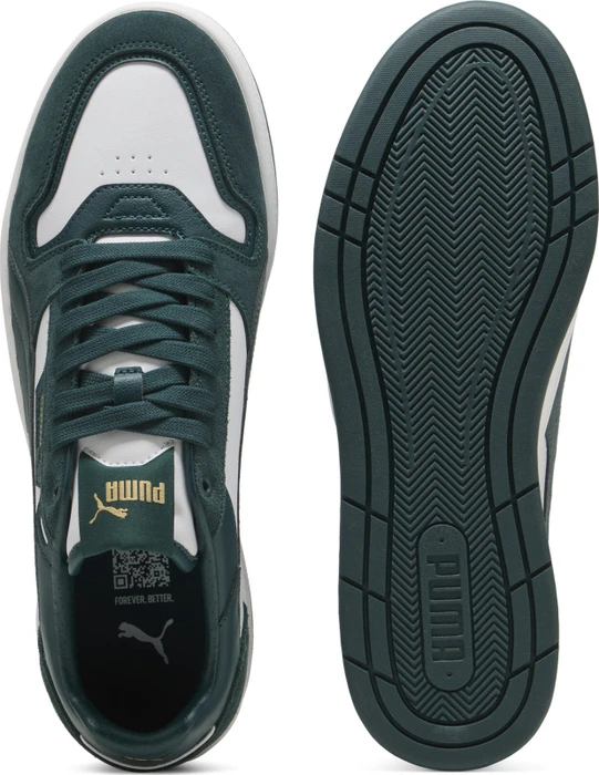 Puma Court Classic Street Suede puma white/green terrain