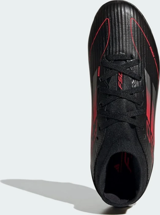 adidas F50 League Mid FG/MG core black/iron metallic/lucid red (Junior)