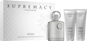 Afnan Supremacy Silver EdP 100ml + Duschgel 100ml+ Balsam 100ml Duftset