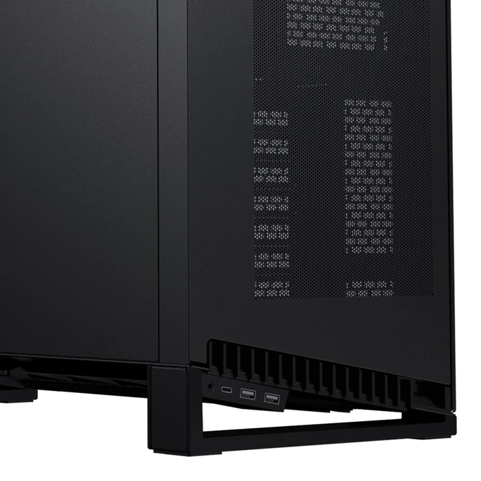 Phanteks NV7 Black, schwarz, Glasfenster