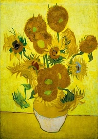 Bluebird Puzzle Vincent Van Gogh Sunflowers, 1889