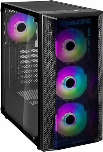 SilverStone Fara B1 Lucid Rainbow, Glasfenster
