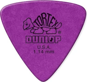 Dunlop Tortex Triangle Pick, 1.14mm, 12-Pack