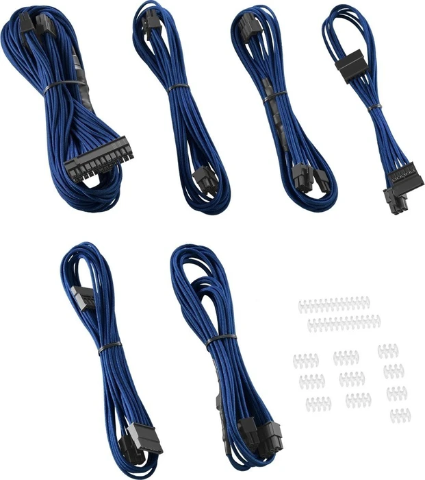 CableMod C-Series ModFlex Essentials Cable Kit, RMi, RMx, blau