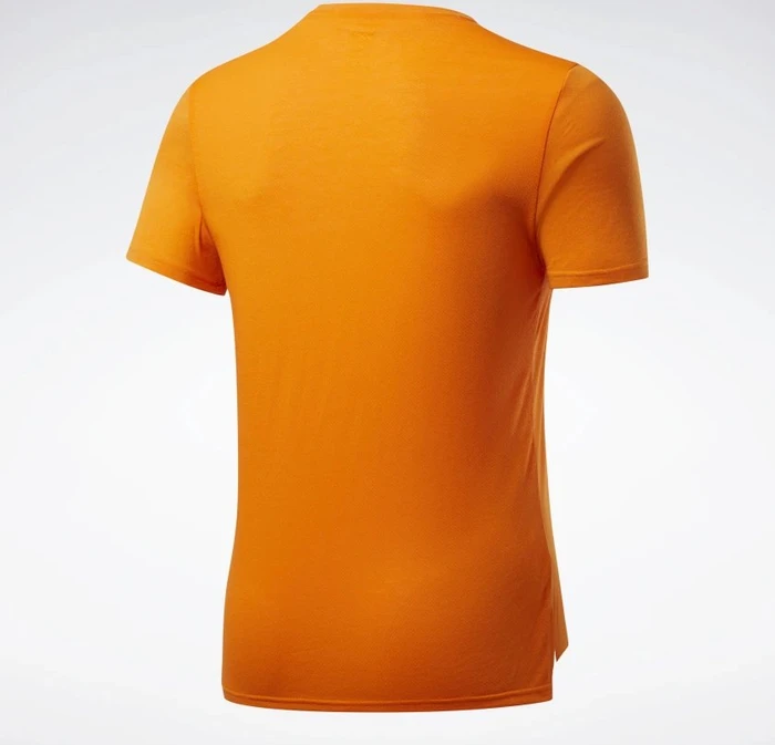 Reebok Workout Ready Supremium Graphic Funktionsshirt kurzarm high vis orange (Herren)