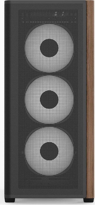 AeroCool D501A [V2] Black, Glasfenster
