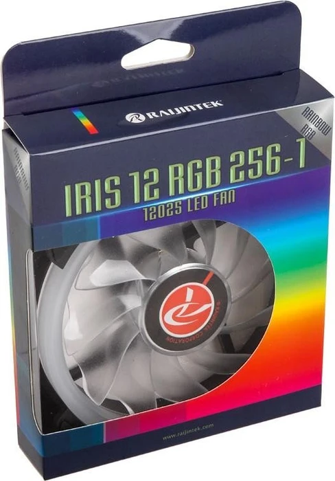 Raijintek Iris 12 Rainbow RGB, 120mm