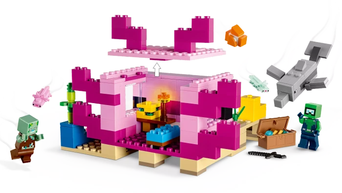 LEGO Minecraft - Das Axolotl-Haus